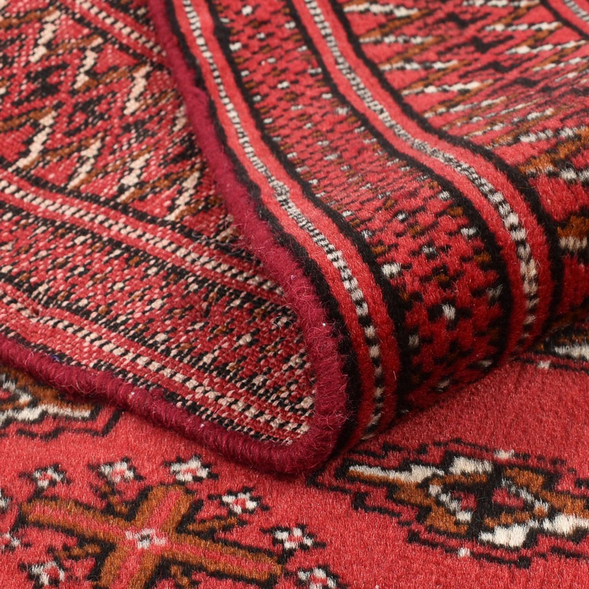 Turkaman tapijt - 138 x 98 cm - rood