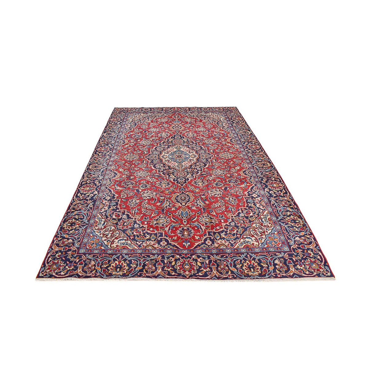 Perzisch tapijt - Keshan - 343 x 219 cm - rood