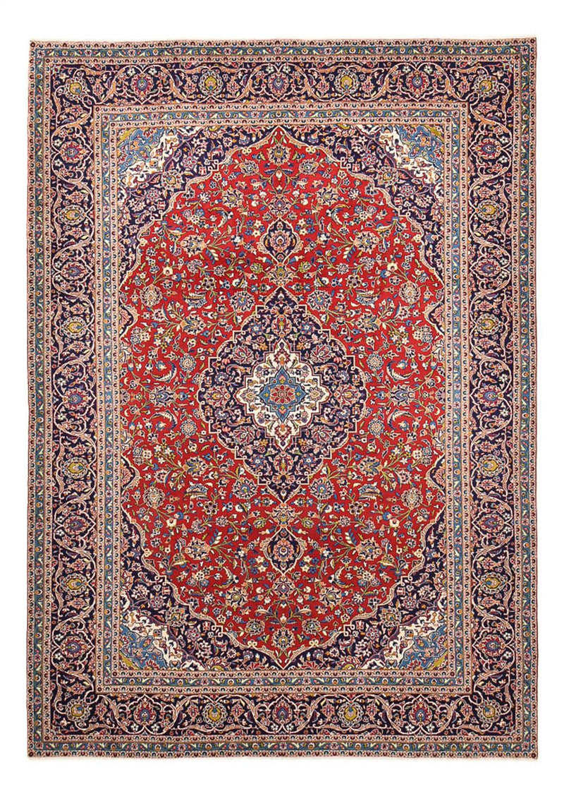 Perzisch tapijt - Keshan - 403 x 295 cm - rood