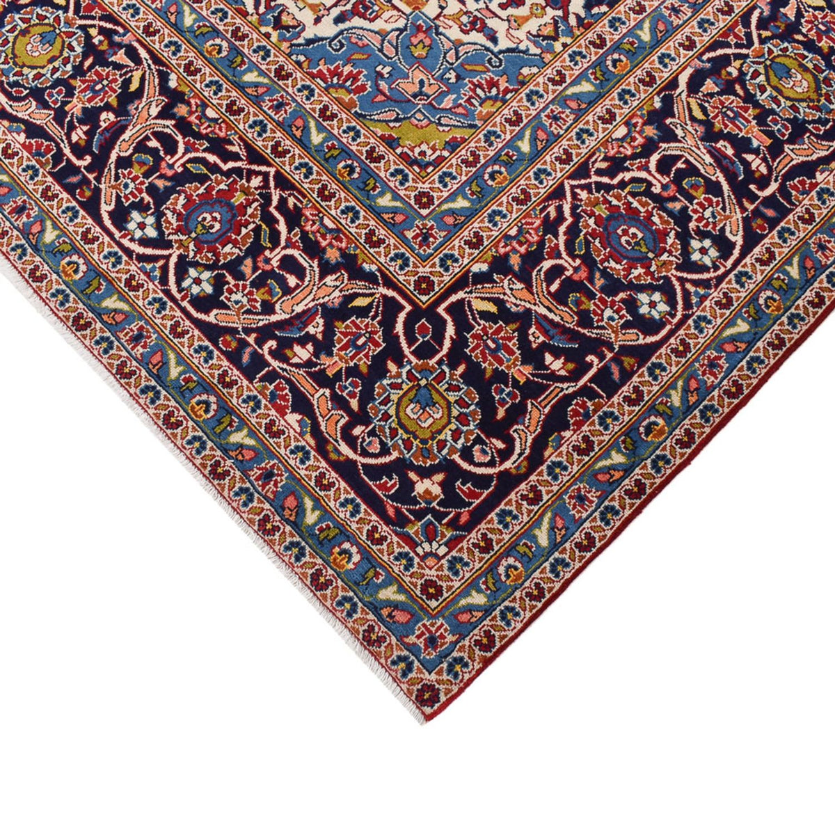 Perzisch tapijt - Keshan - 403 x 295 cm - rood