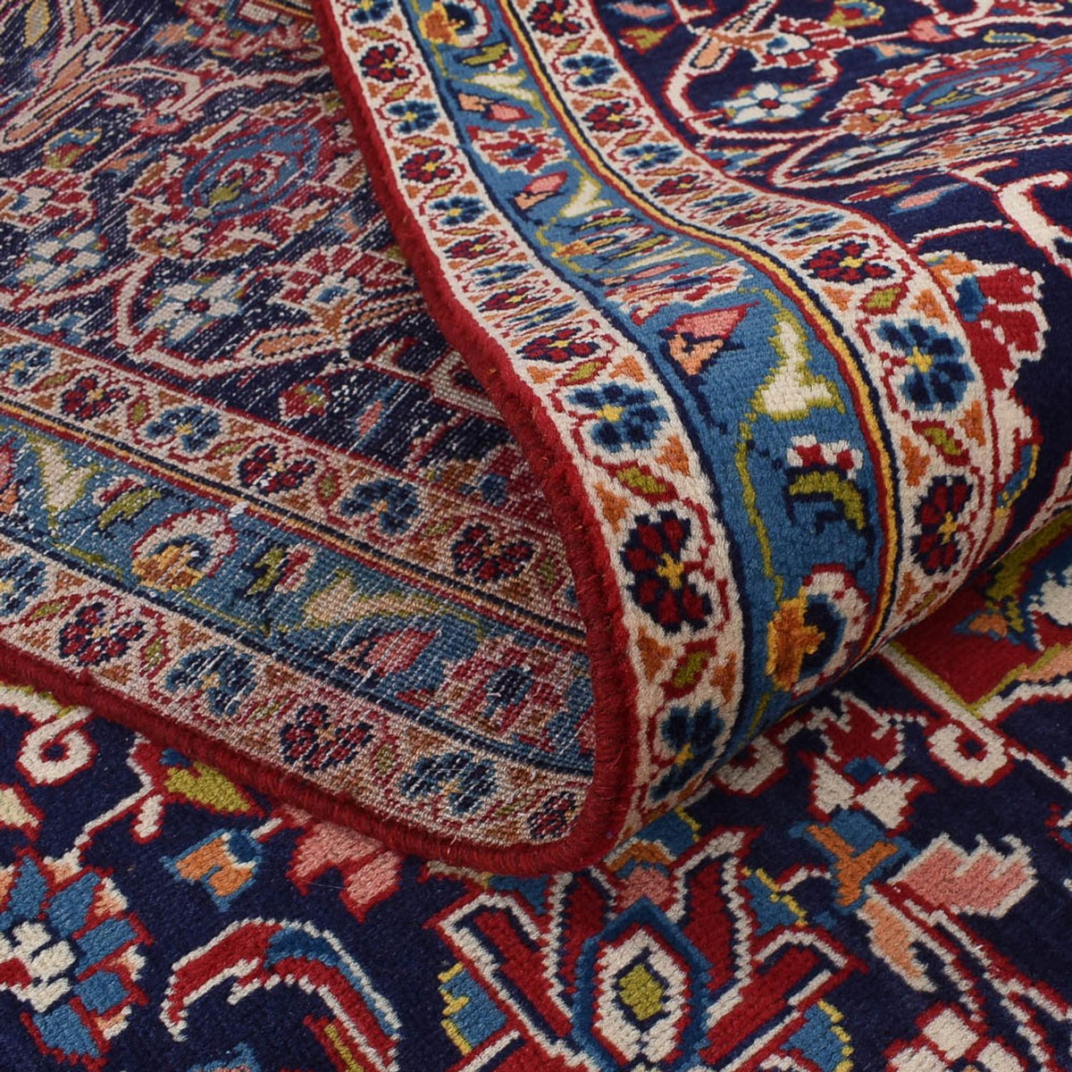 Perzisch tapijt - Keshan - 403 x 295 cm - rood