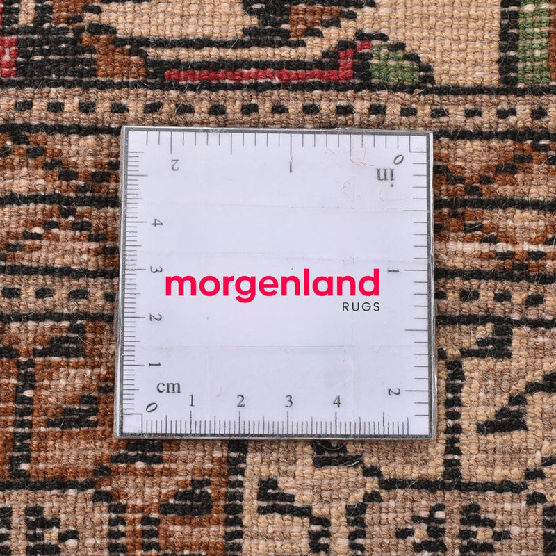 Turkaman tapijt - 191 x 134 cm - zand