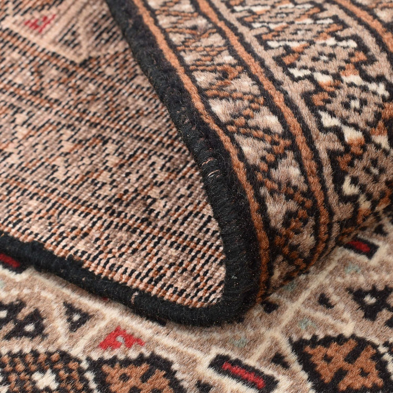 Turkaman tapijt - 141 x 100 cm - zand