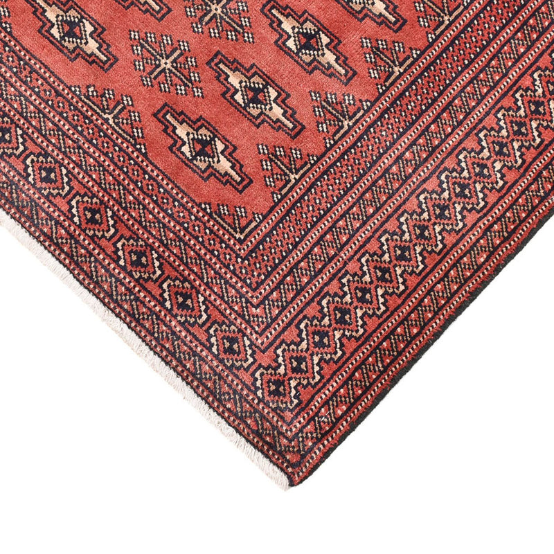 Turkaman tapijt - 132 x 99 cm - rood