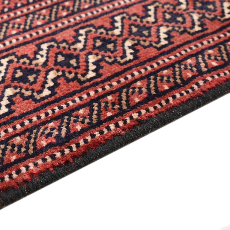 Turkaman tapijt - 132 x 99 cm - rood