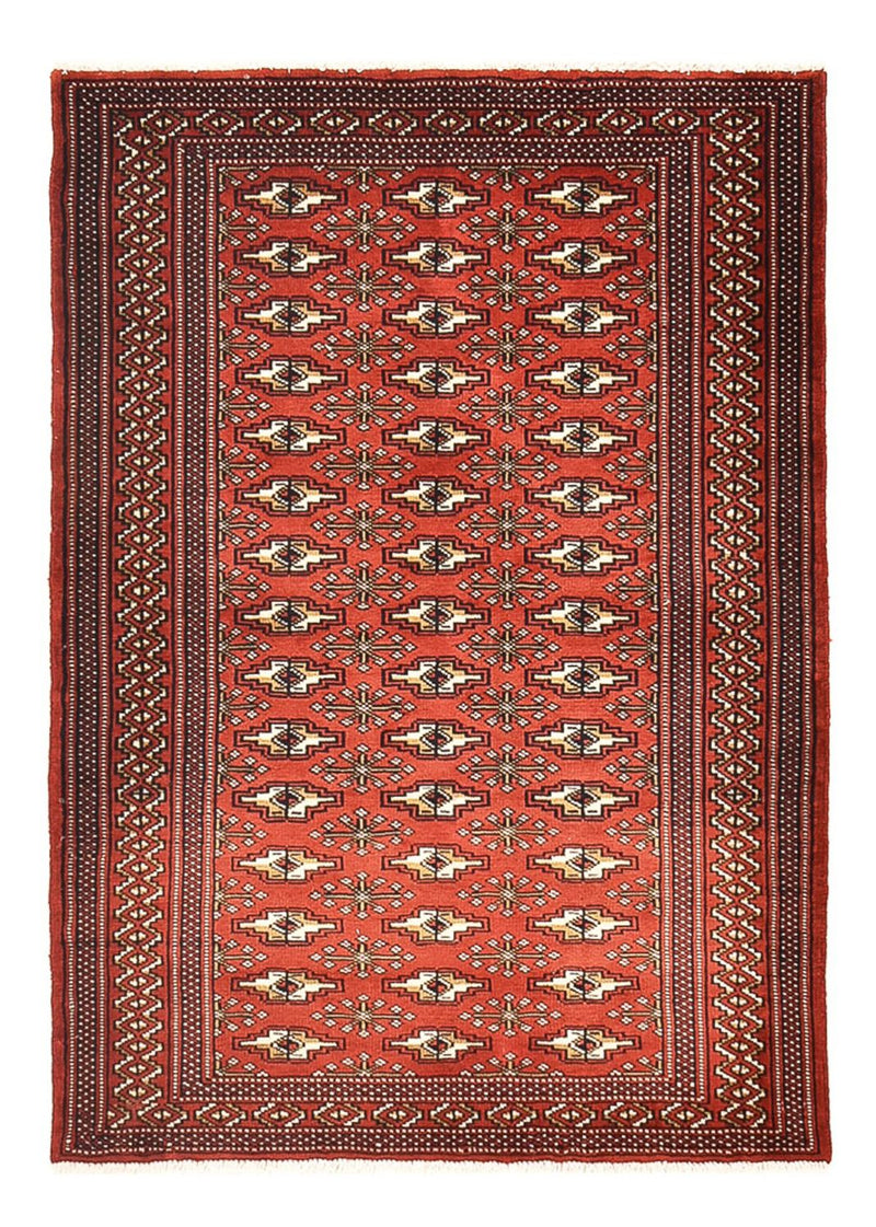 Turkaman tapijt - 133 x 95 cm - rood