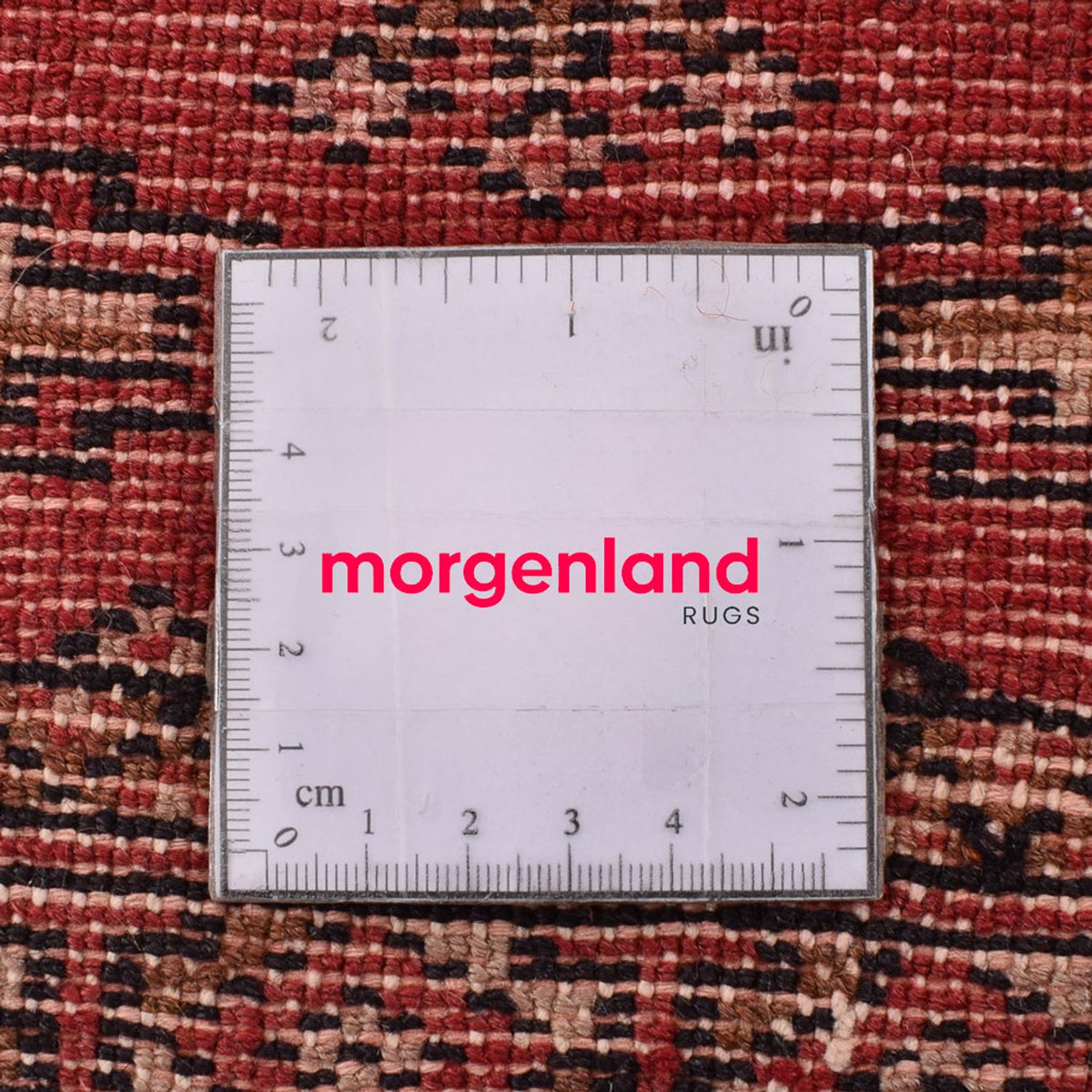 Loper Turkaman tapijt - 285 x 77 cm - rood