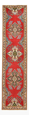 Loper Perzisch tapijt - Tabriz - 341 x 85 cm - rood