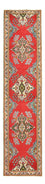Loper Perzisch tapijt - Tabriz - 343 x 80 cm - rood