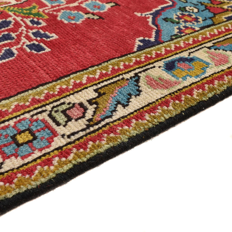 Loper Perzisch tapijt - Tabriz - 343 x 80 cm - rood