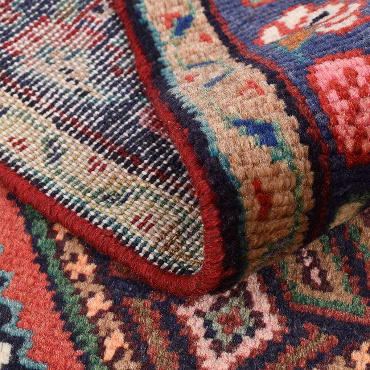 Loper Perzisch Tapijt - Nomadisch - 275 x 86 cm - donker beige