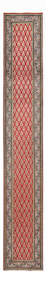 Loper Perzisch tapijt - Tabriz - 483 x 76 cm - roest