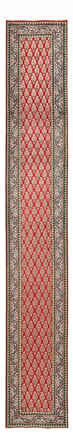 Loper Perzisch tapijt - Tabriz - 483 x 76 cm - roest