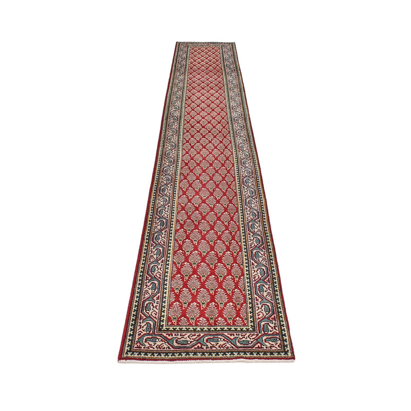 Loper Perzisch tapijt - Tabriz - 483 x 76 cm - roest