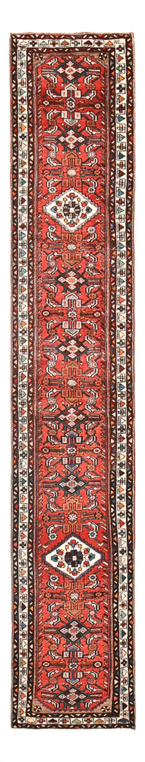 Loper Perzisch Tapijt - Nomadisch - 386 x 71 cm - rood
