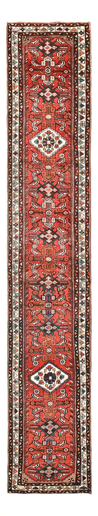 Loper Perzisch Tapijt - Nomadisch - 386 x 71 cm - rood