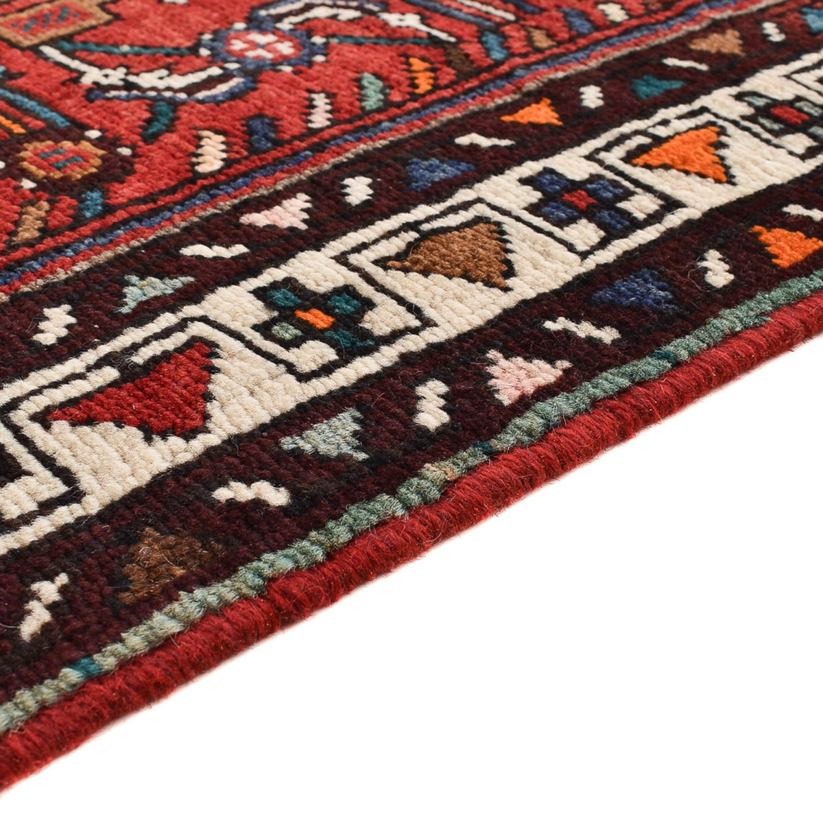 Loper Perzisch Tapijt - Nomadisch - 386 x 71 cm - rood