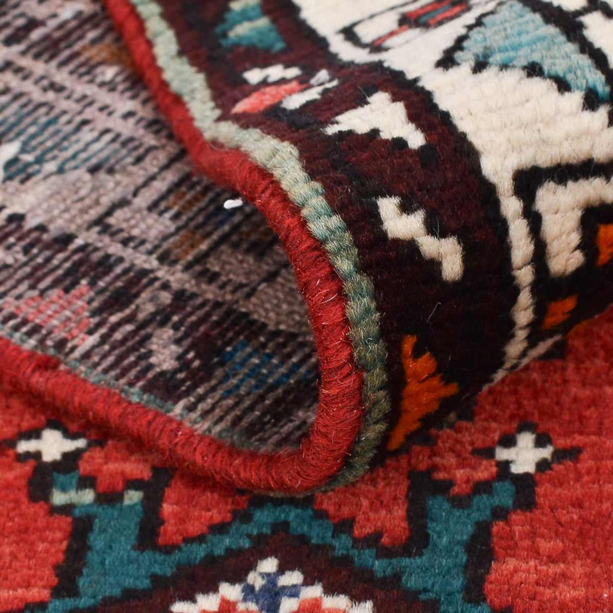 Loper Perzisch Tapijt - Nomadisch - 386 x 71 cm - rood