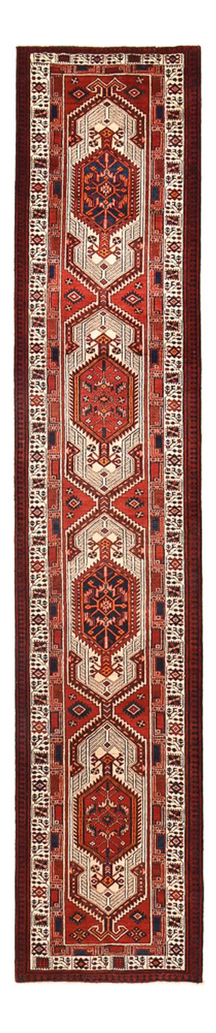 Loper Perzisch tapijt - Tabriz - 460 x 98 cm - roest