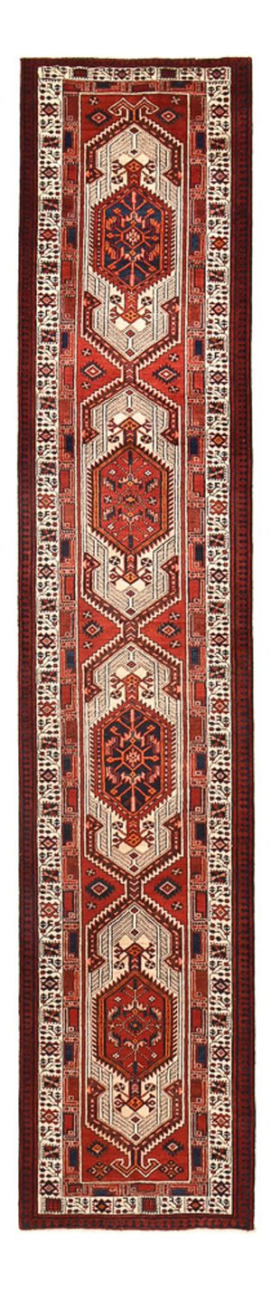 Loper Perzisch tapijt - Tabriz - 460 x 98 cm - roest