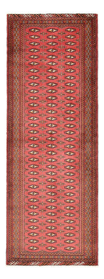 Loper Turkaman tapijt - 285 x 105 cm - rood