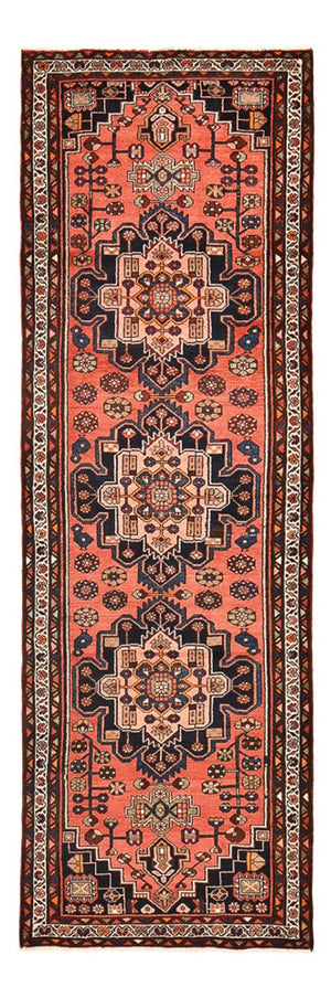 Loper Perzisch tapijt - Bijar - 316 x 105 cm - licht rood