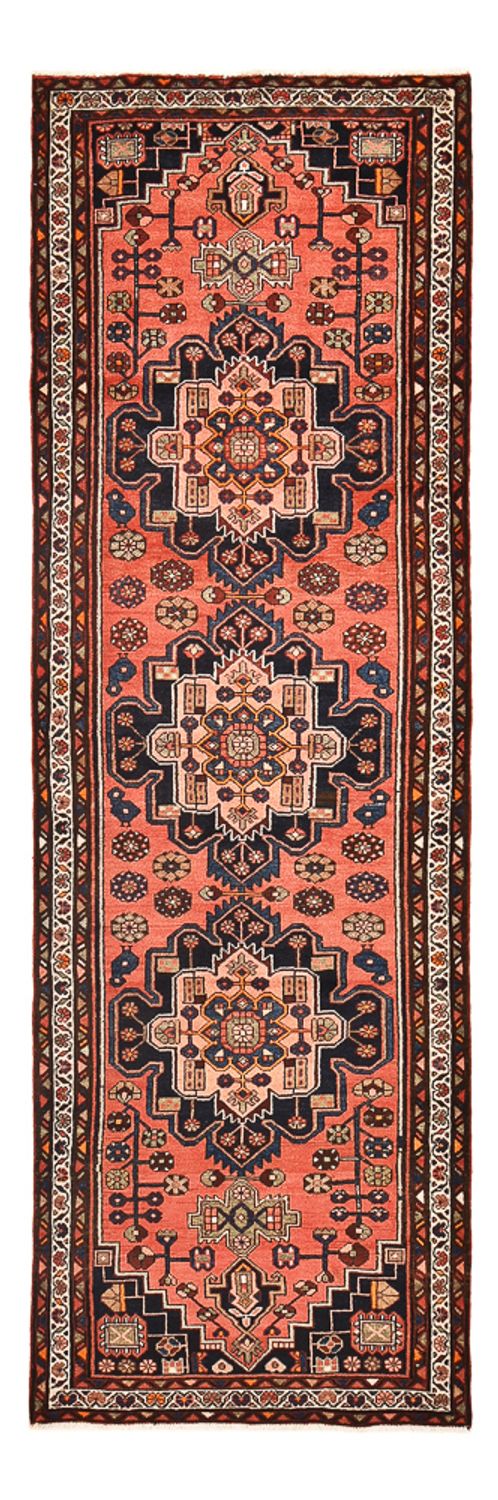 Loper Perzisch tapijt - Bijar - 316 x 105 cm - licht rood