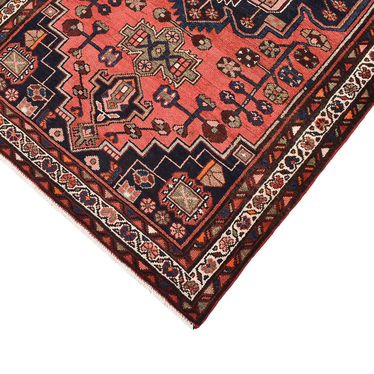 Loper Perzisch tapijt - Bijar - 316 x 105 cm - licht rood