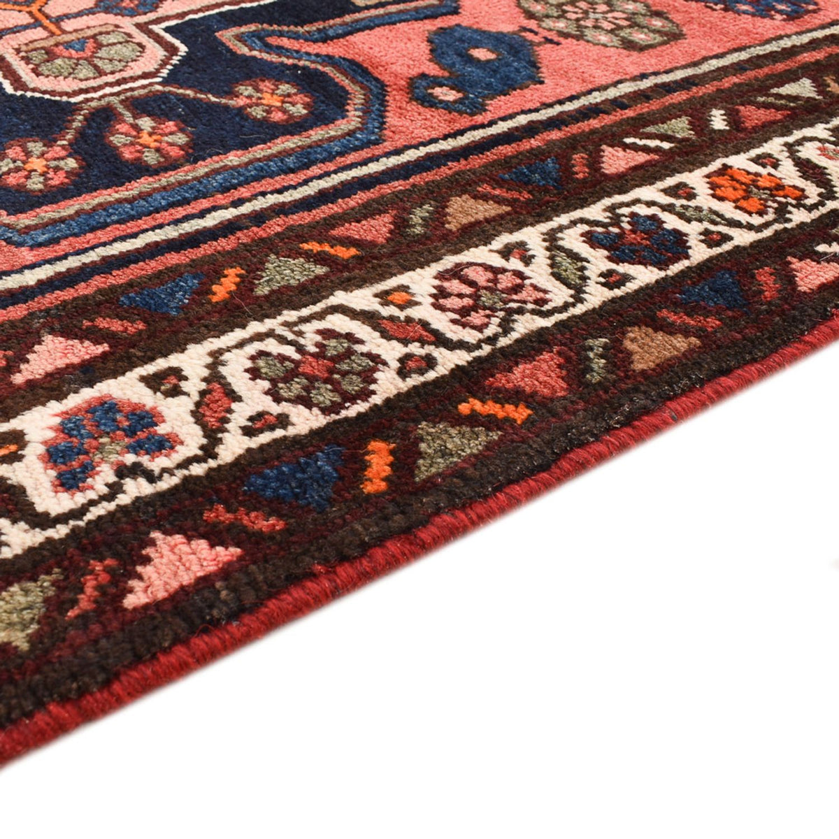 Loper Perzisch tapijt - Bijar - 316 x 105 cm - licht rood