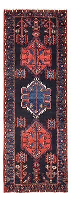 Loper Perzisch Tapijt - Nomadisch - 285 x 102 cm - donkerblauw