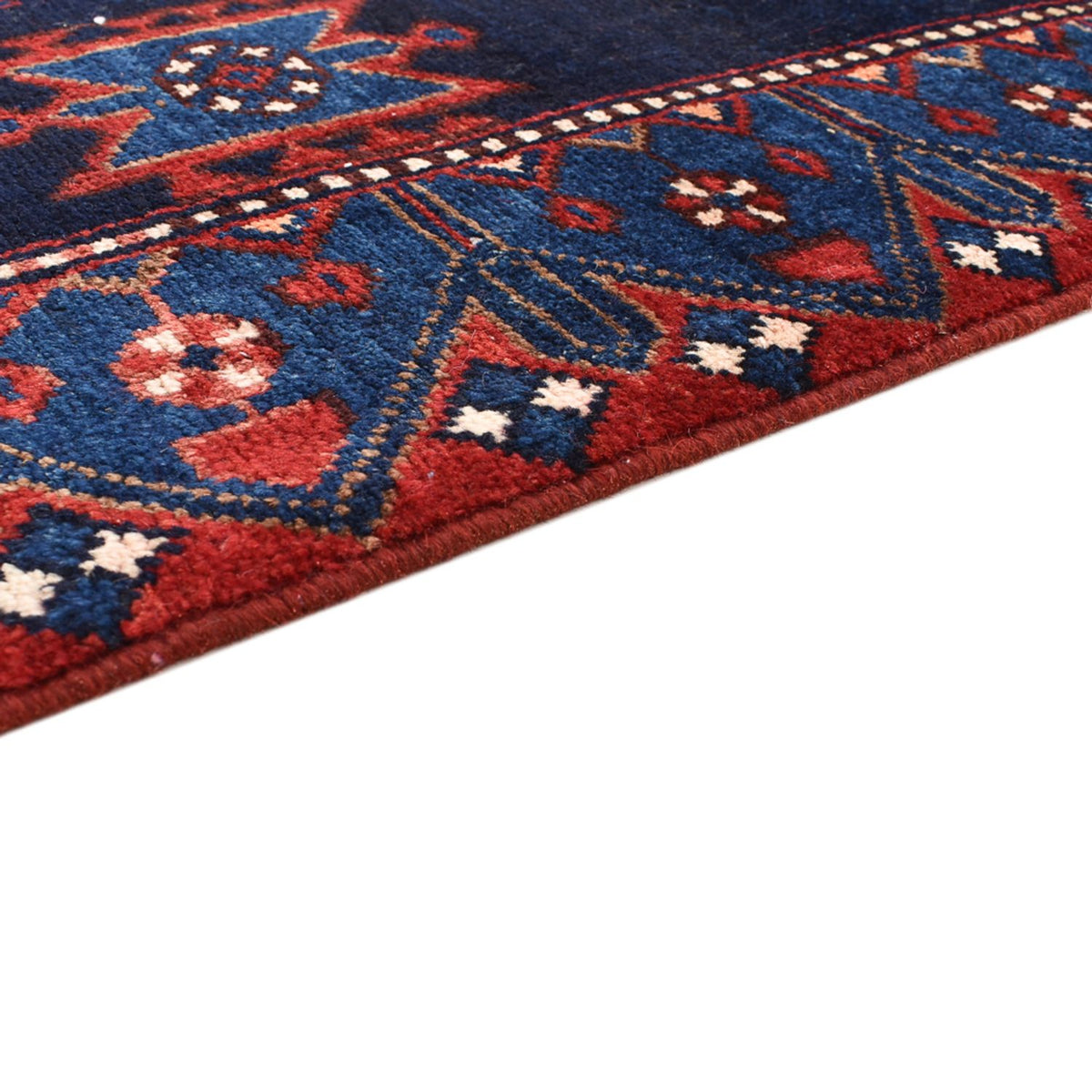 Loper Perzisch Tapijt - Nomadisch - 285 x 102 cm - donkerblauw