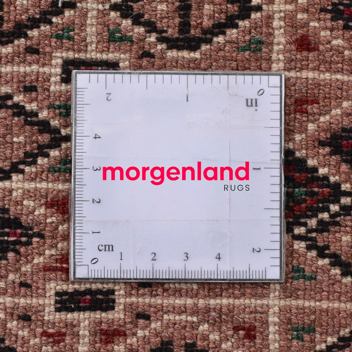 Loper Turkaman tapijt - 193 x 83 cm - licht rood