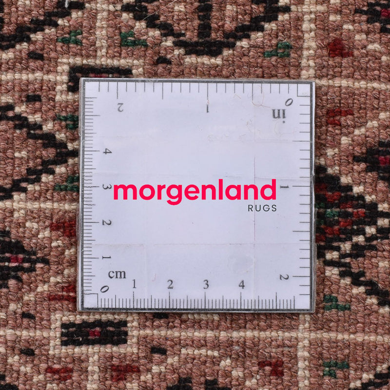 Loper Turkaman tapijt - 193 x 83 cm - licht rood