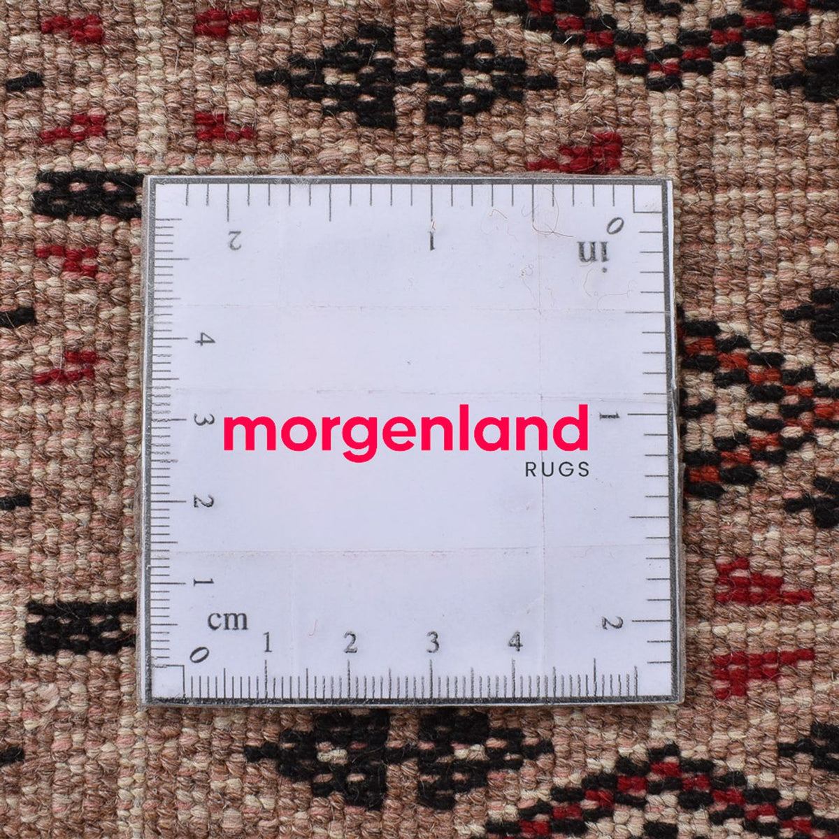 Loper Turkaman tapijt - 191 x 75 cm - zand