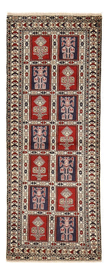 Loper Turkaman tapijt - 190 x 78 cm - veelkleurig