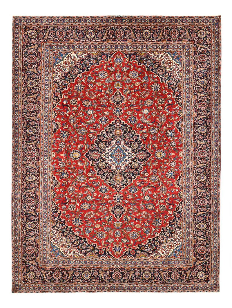 Perzisch tapijt - Keshan - 383 x 273 cm - rood
