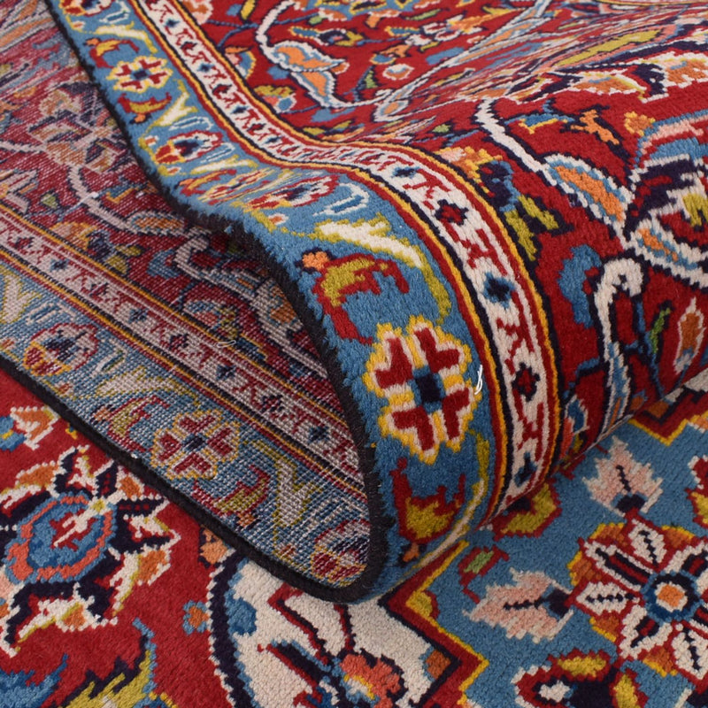 Perzisch tapijt - Keshan - 345 x 232 cm - donkerrood