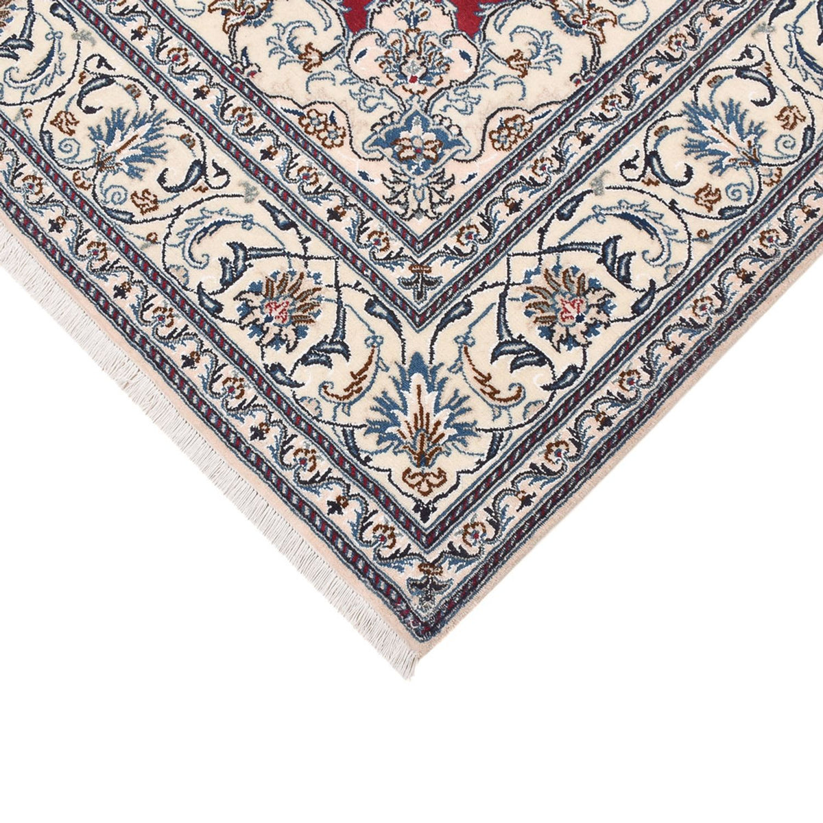 Perzisch tapijt - Nain - 292 x 202 cm - rood