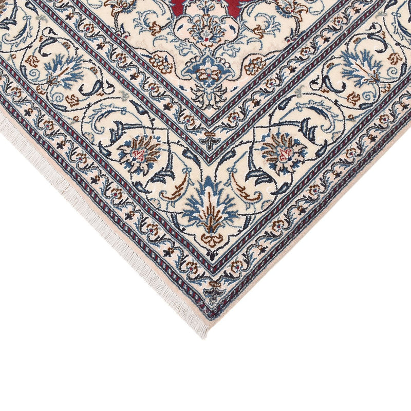 Perzisch tapijt - Nain - 292 x 202 cm - rood