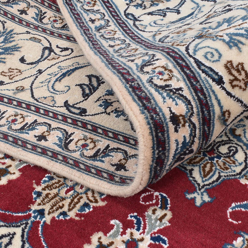 Perzisch tapijt - Nain - 292 x 202 cm - rood