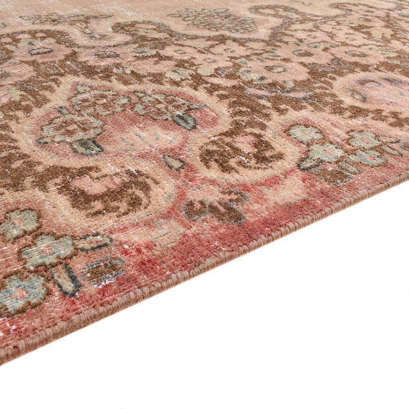 Vintage tapijt - 312 x 210 cm - licht beige