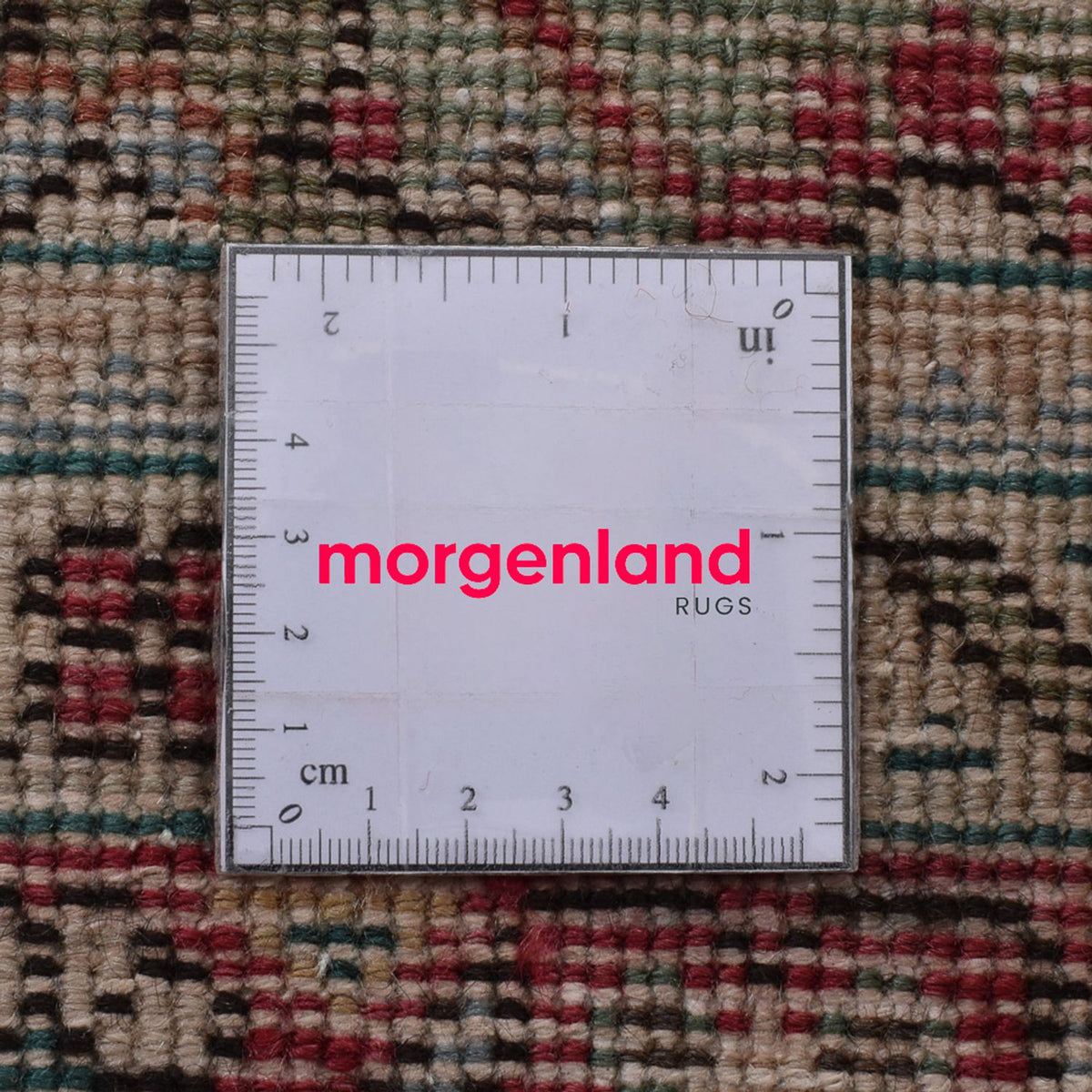 Vintage tapijt - 182 x 136 cm - beige