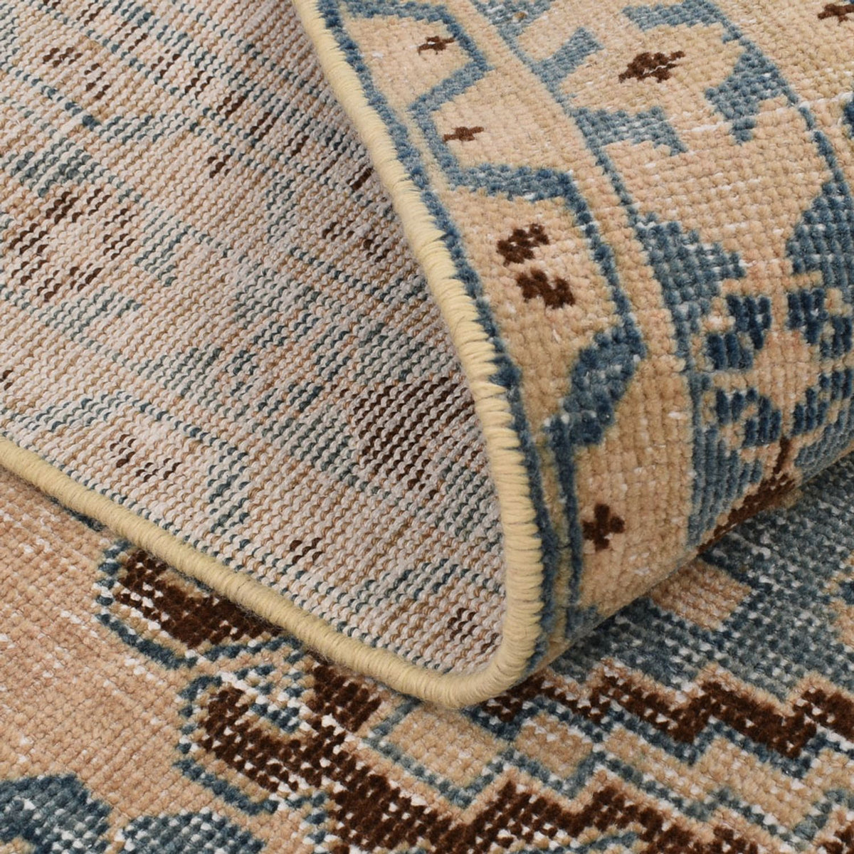 Vintage tapijt - 160 x 103 cm - veelkleurig