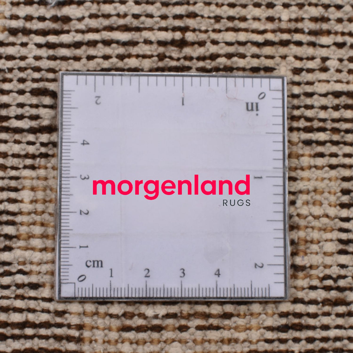 Vintage tapijt - 175 x 122 cm - donker beige