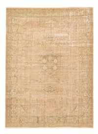 Vintage tapijt - 206 x 145 cm - donker beige