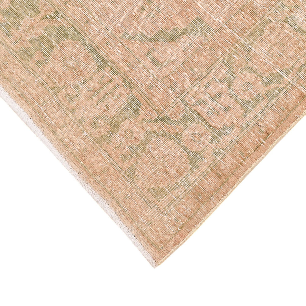 Vintage tapijt - 206 x 145 cm - donker beige