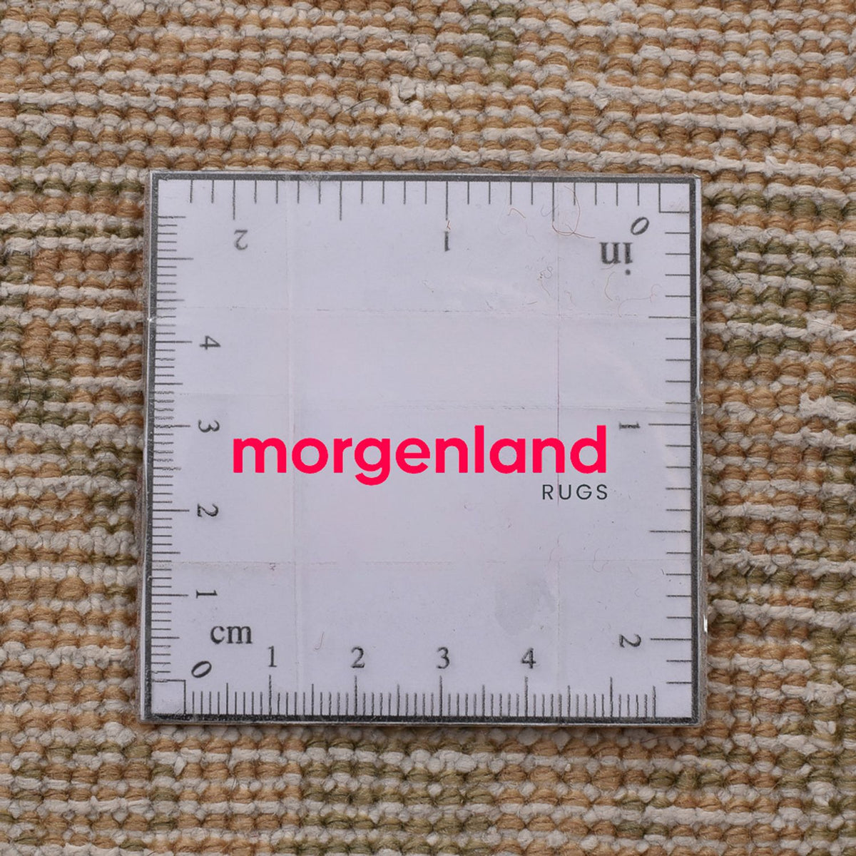 Vintage tapijt - 206 x 145 cm - donker beige