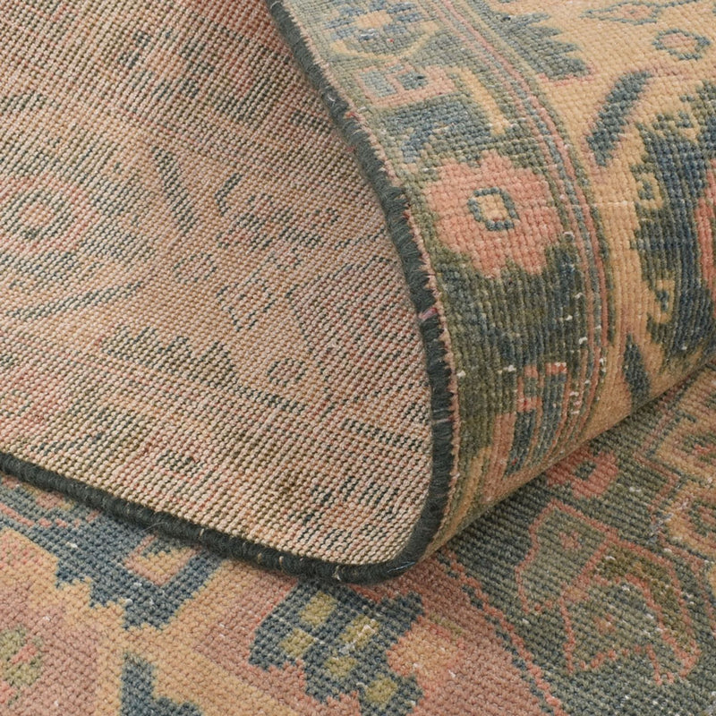 Vintage tapijt - 233 x 163 cm - licht rood