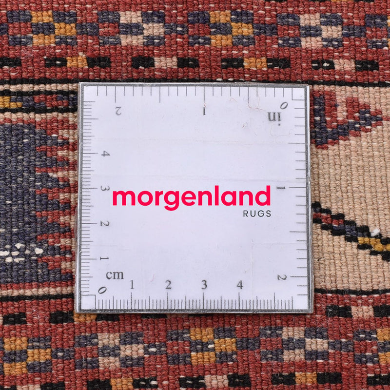 Turkaman tapijt - 120 x 92 cm - licht rood