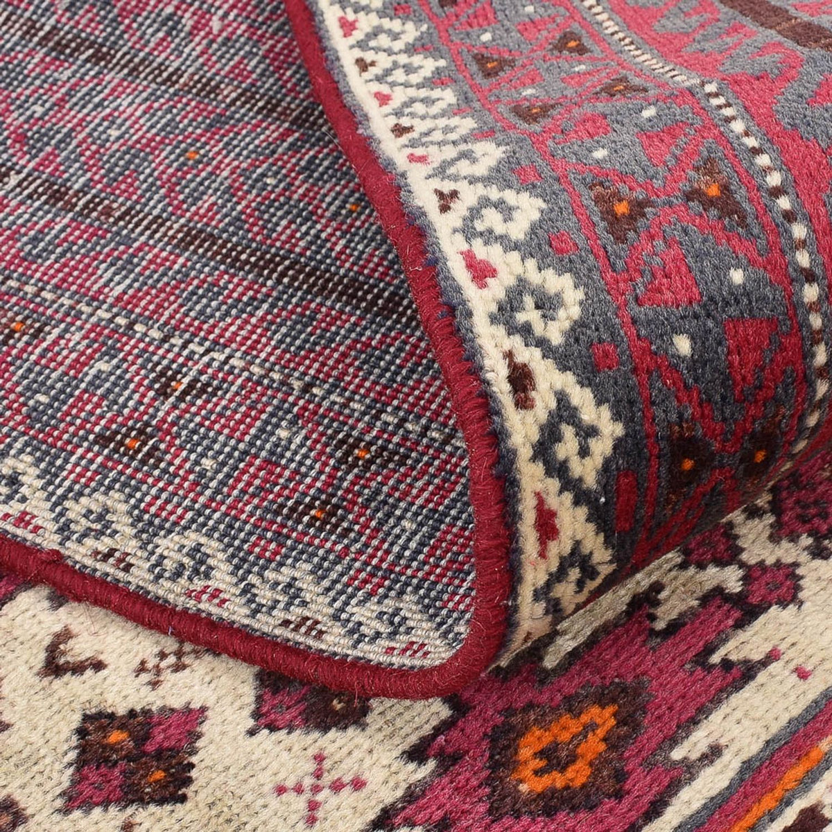 Loper Baluch tapijt - 198 x 102 cm - paars